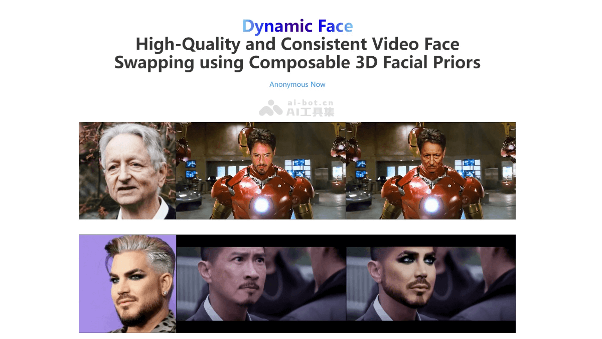 DynamicFace – 小红书联合上海交大等推出的视频换脸技术