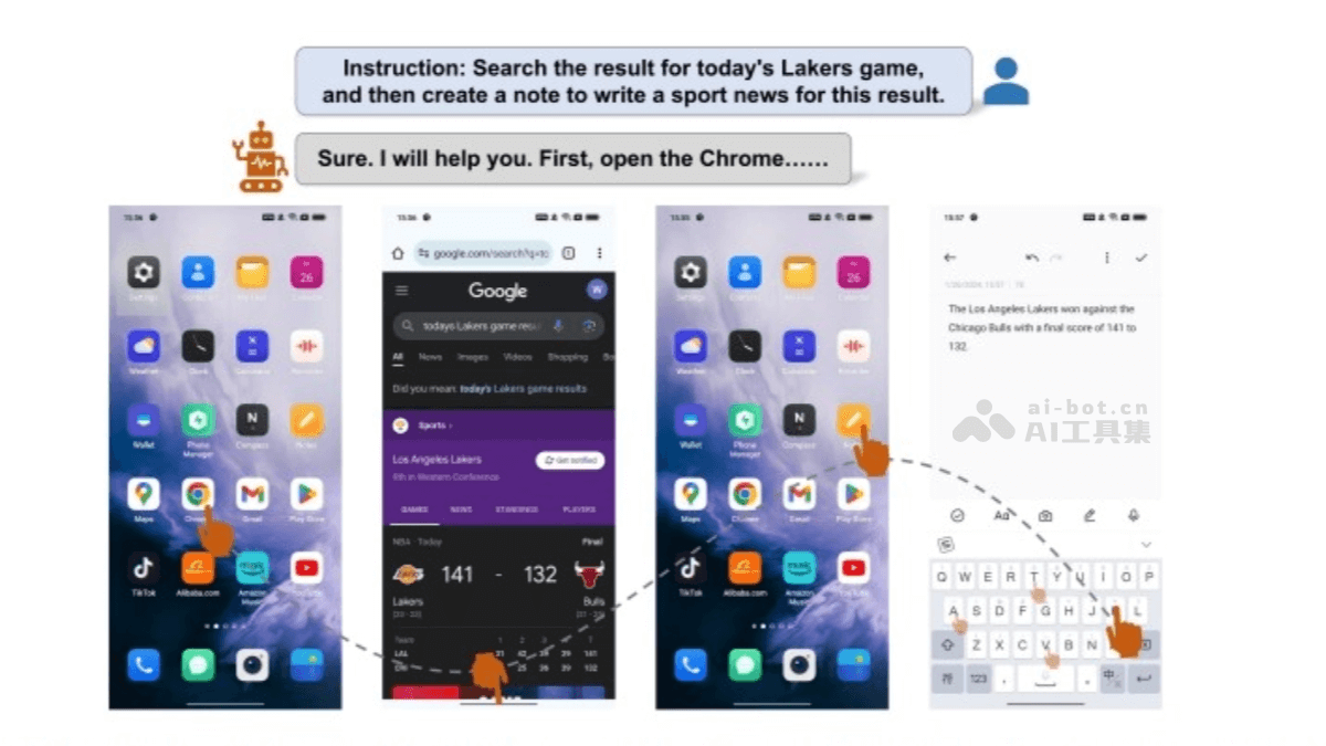 Mobile-Agent – 自主多模态移动设备代理,通过视觉感知实现智能化手机操作