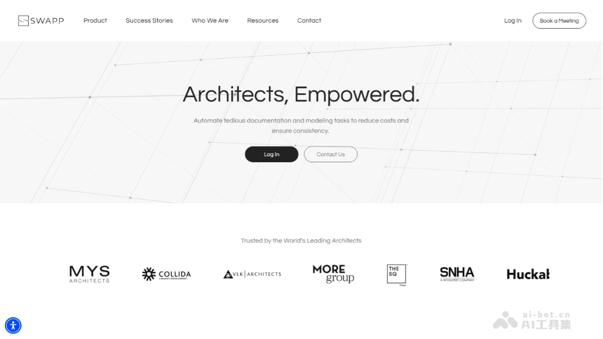 SWAPP – AI建筑设计工具,自动建模生成完整的施工文件
